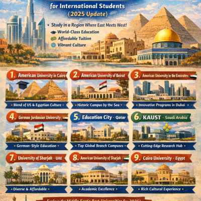 Top 10 Universities in the Middle East for International Students (2025 Update)