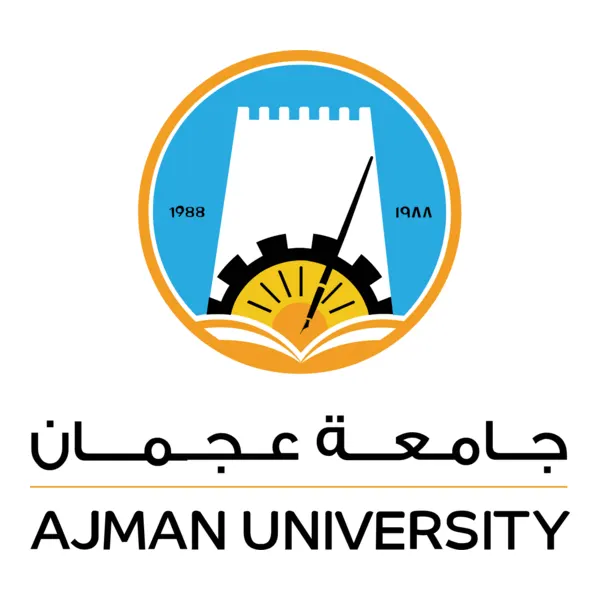 Ajman University Official Logo - the first private university in the GCC