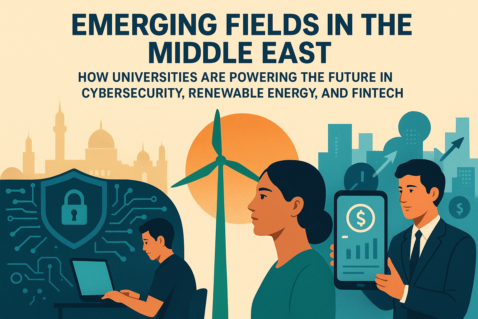 emerging-fields-in-the-middle-east-how-universities-are-powering-the-future-in-cybersecurity-renewable-energy-and-fintech