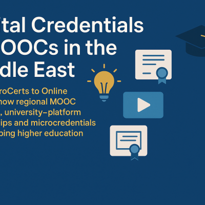 Digital Credentials & MOOCs in the Middle East
