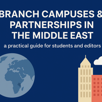 Branch Campuses & Partnerships in the Middle East