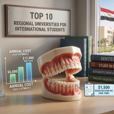 Cost of Studying Dentistry in Egypt for International Students 2026