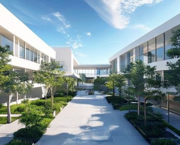 {"prompt":"A modern futuristic university campus with a sleek, minimalist design, featuring a large central courtyard with lush greenery, surrounded by modern buildings with clean lines and large windows, set against a backdrop of a clear blue sky with a few wispy clouds, ultra-realistic, educational architecture, 8k resolution, photorealistic, no text, no words, no people","originalPrompt":"A modern futuristic university campus with a sleek, minimalist design, featuring a large central courtyard with lush greenery, surrounded by modern buildings with clean lines and large windows, set against a backdrop of a clear blue sky with a few wispy clouds, ultra-realistic, educational architecture, 8k resolution, photorealistic, no text, no words, no people","width":768,"height":768,"seed":42,"model":"sana","enhance":true,"nologo":true,"negative_prompt":"undefined","nofeed":false,"safe":false,"quality":"medium","image":[],"transparent":false,"isMature":false,"isChild":false,"trackingData":{"actualModel":"sana","usage":{"completionImageTokens":1,"totalTokenCount":1}}}